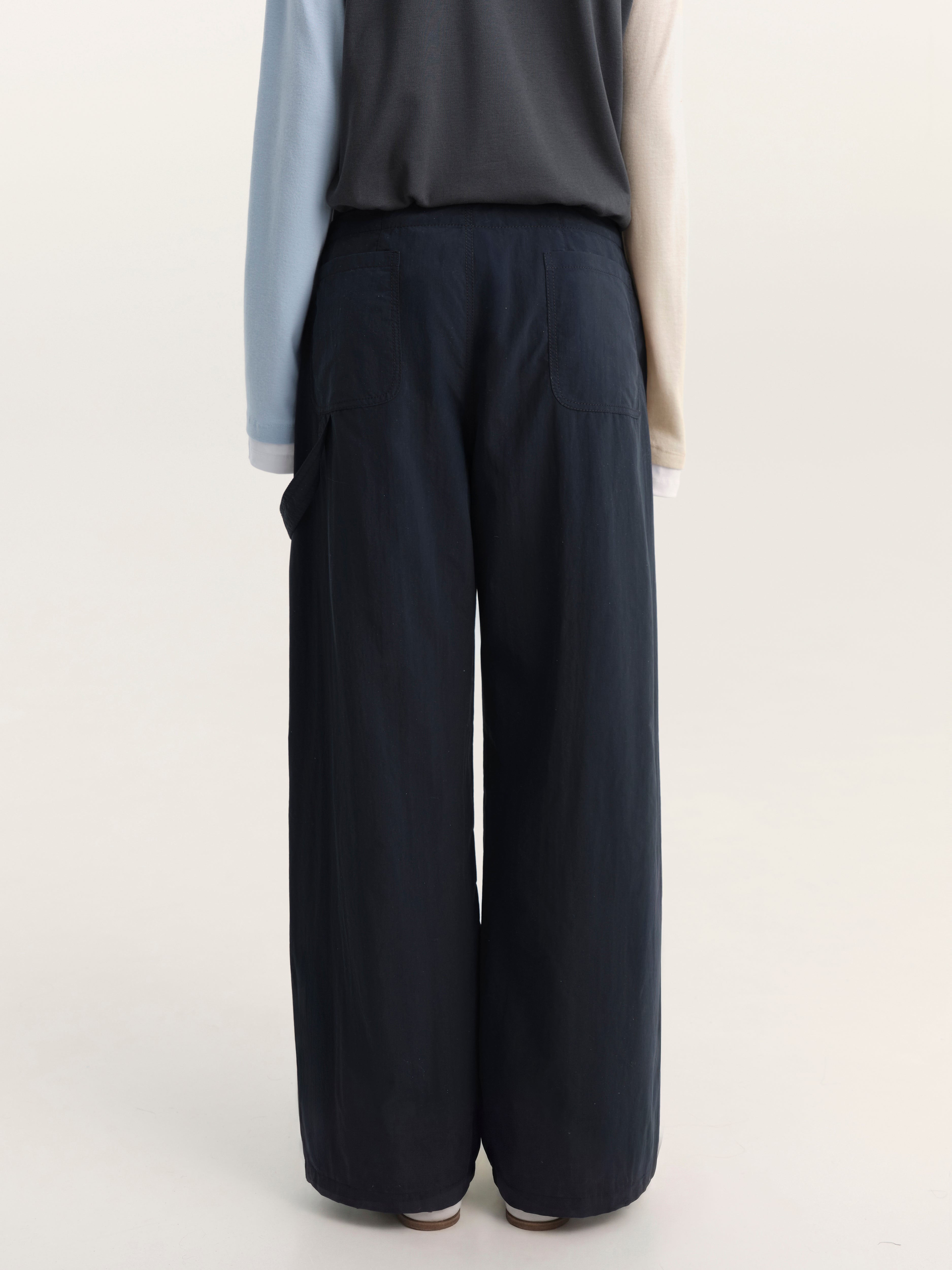 Relaxed Drawstring Trousers
